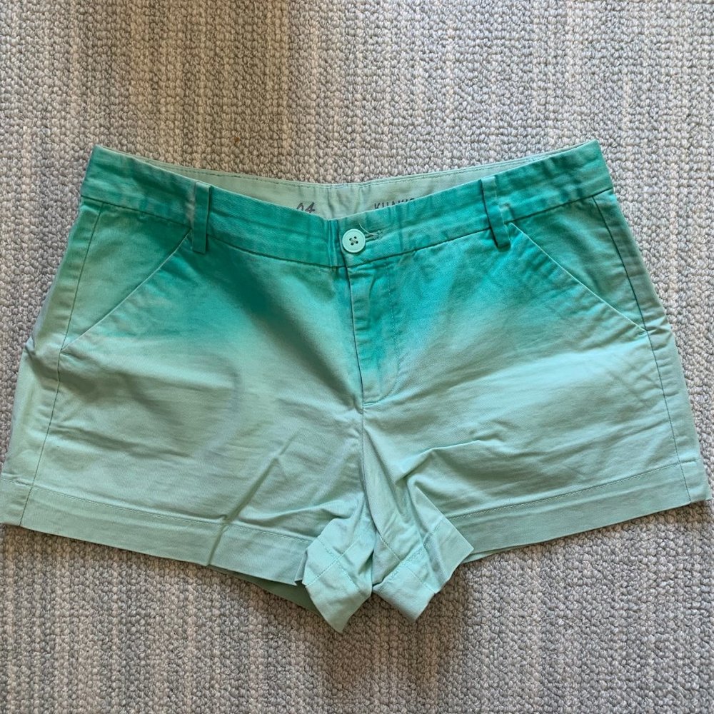 GAP neon ombre shorts